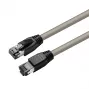 Cavo di rete Microconnect MC-SFTP802 grigio 2 m Cat8.1 S/FTP (S-STP)