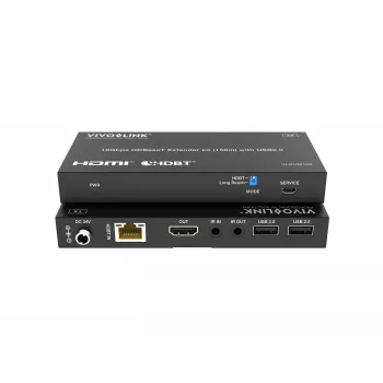 Kit KVM VivoLink VLKVM150 extender KVM HDBaseT 18Gbps, portata fino a 150 m