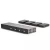 Lindy 70m Cat.6 4x4 HDMI 4K60 Matrix Extender, 3840 x 2160 pixel, trasmettitore e ricevitore AV, 70 m, cablato, nero, HDCP