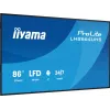 Display piatto per digital signage IIYAMA LH8664UHS-B3AG — 85,6 pollici (2,17 m) 3840x2160 4K IPS, 450 cd/m², Wi‑Fi, Android, 24/7, nero