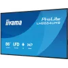 Display piatto per digital signage IIYAMA LH8664UHS-B3AG — 85,6 pollici (2,17 m) 3840x2160 4K IPS, 450 cd/m², Wi‑Fi, Android, 24/7, nero
