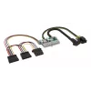 Adattatore Akasa 150W DC-DC ATX 12V 180W multicolore