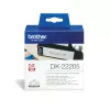 Etichetta continua Brother DK22205 nero su bianco 6,2 cm x 30,48 m