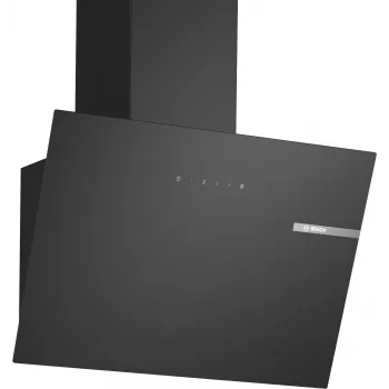 Cappa aspirante Bosch Serie 2 DWK65DK60 a parete nero 430 m³/h