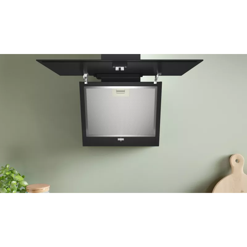 Cappa aspirante Bosch Serie 2 DWK65DK60 a parete nero 430 m³/h