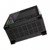 Case PC Mid-Tower MODECOM VOLCANO STELLAR PLUS ARGB MIDI, 5 ventole frontali, vetro temperato, USB-C