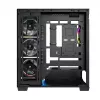 Case PC Mid-Tower MODECOM VOLCANO STELLAR PLUS ARGB MIDI, 5 ventole frontali, vetro temperato, USB-C