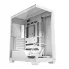 Case PC MODECOM VOLCANO STELLAR PLUS MIDI BIANCO — Midi Tower, microATX, vetro temperato, USB-C, supporta GPU 420 mm