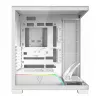 Case PC MODECOM VOLCANO STELLAR PLUS MIDI BIANCO — Midi Tower, microATX, vetro temperato, USB-C, supporta GPU 420 mm