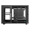 Case PC DeepCool CH260 Micro Tower nero — Micro-ATX/Mini-ITX, vetro temperato, USB-C, GPU max. 413 mm