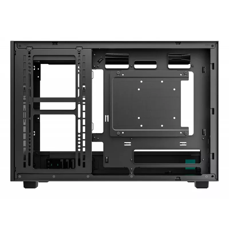 Case PC DeepCool CH260 Micro Tower nero — Micro-ATX/Mini-ITX, vetro temperato, USB-C, GPU max. 413 mm