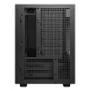 Case PC DeepCool CH260 Micro Tower nero — Micro-ATX/Mini-ITX, vetro temperato, USB-C, GPU max. 413 mm