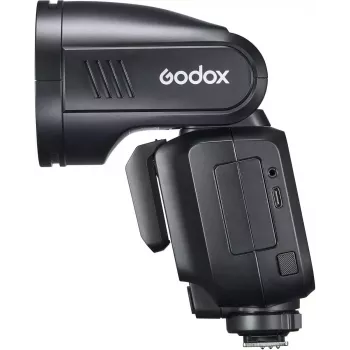 Flash Godox V100 per Sony – flash portatile per fotocamera 100 Ws, batteria ricaricabile integrata