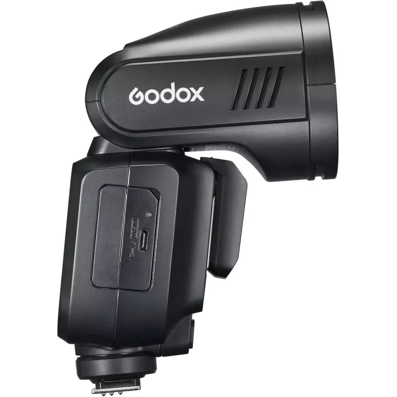 Flash Godox V100 per Sony – flash portatile per fotocamera 100 Ws, batteria ricaricabile integrata