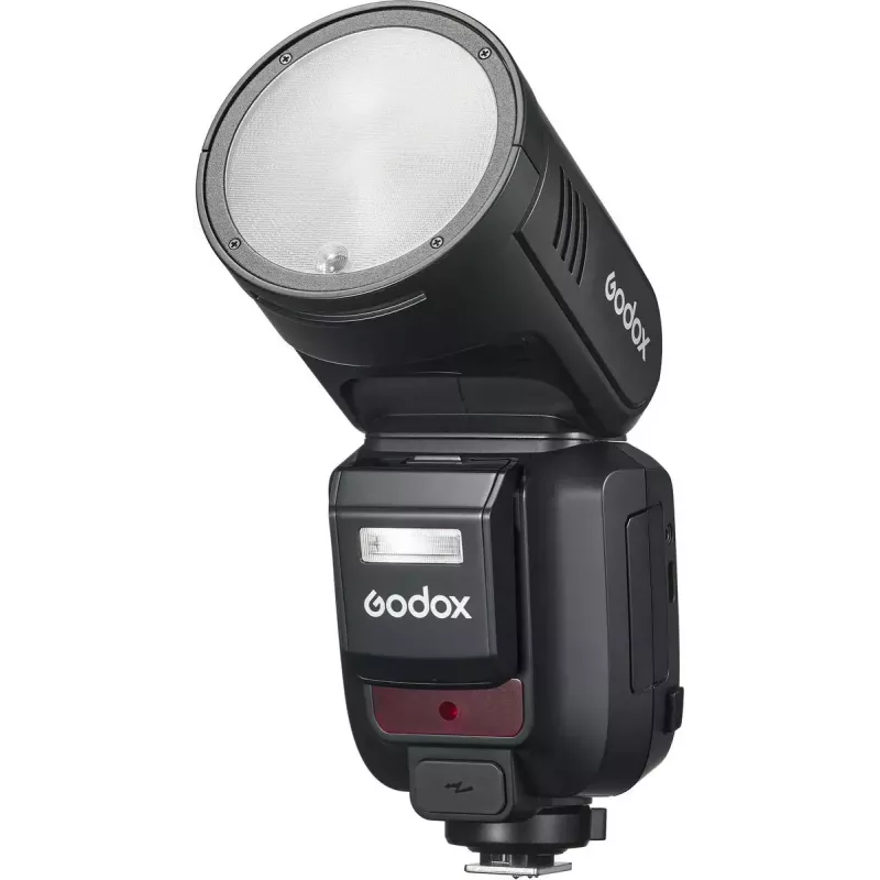 Flash Godox V100 per Sony – flash portatile per fotocamera 100 Ws, batteria ricaricabile integrata