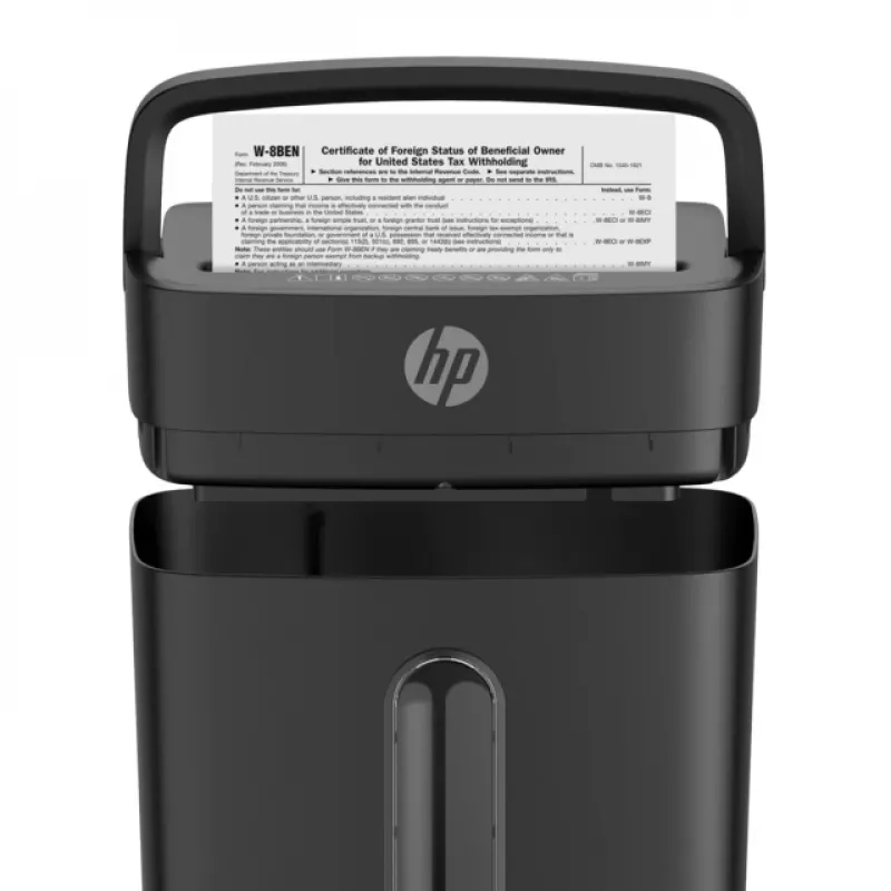 HP One Shred 6CC distruggidocumenti taglio a particelle 68 dB nero
