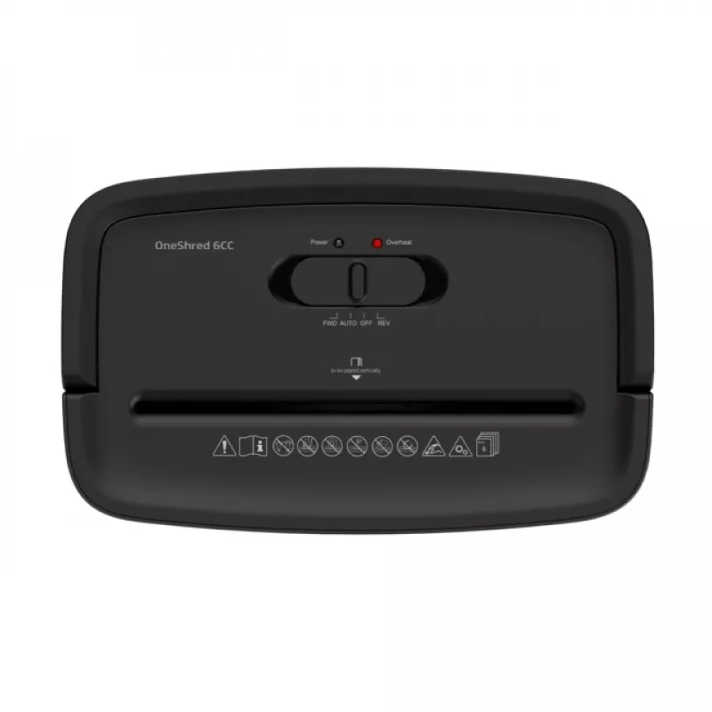 HP One Shred 6CC distruggidocumenti taglio a particelle 68 dB nero