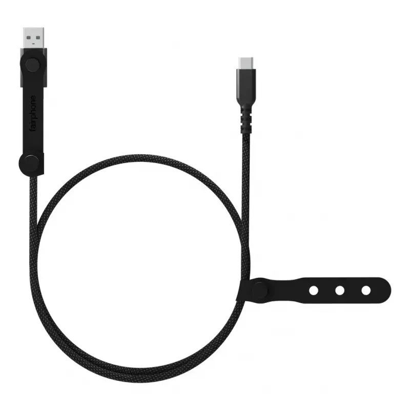 Cavo USB Fairphone ACCABL-2CC-WW1 USB 2.0 1 m USB C nero