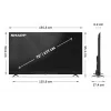 Sharp 70HP5265E TV 177,8 cm (70 pollici) 4K Ultra HD Smart TV Wi-Fi nero