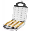 Unold 48360 Macchina per waffle 24 waffle 1400 W acciaio inox, bianco