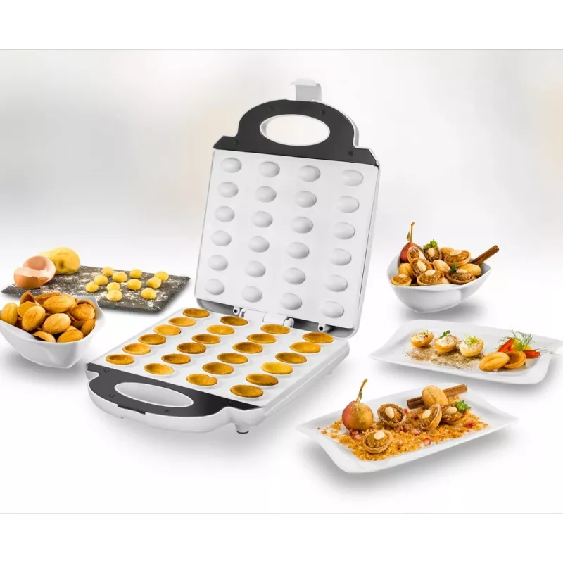 Unold 48360 Macchina per waffle 24 waffle 1400 W acciaio inox, bianco