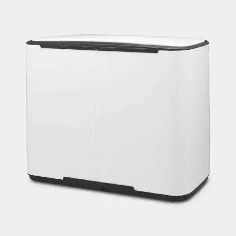 Contenitore per rifiuti BRABANTIA 121142 rettangolare bianco, 540×363×440 mm