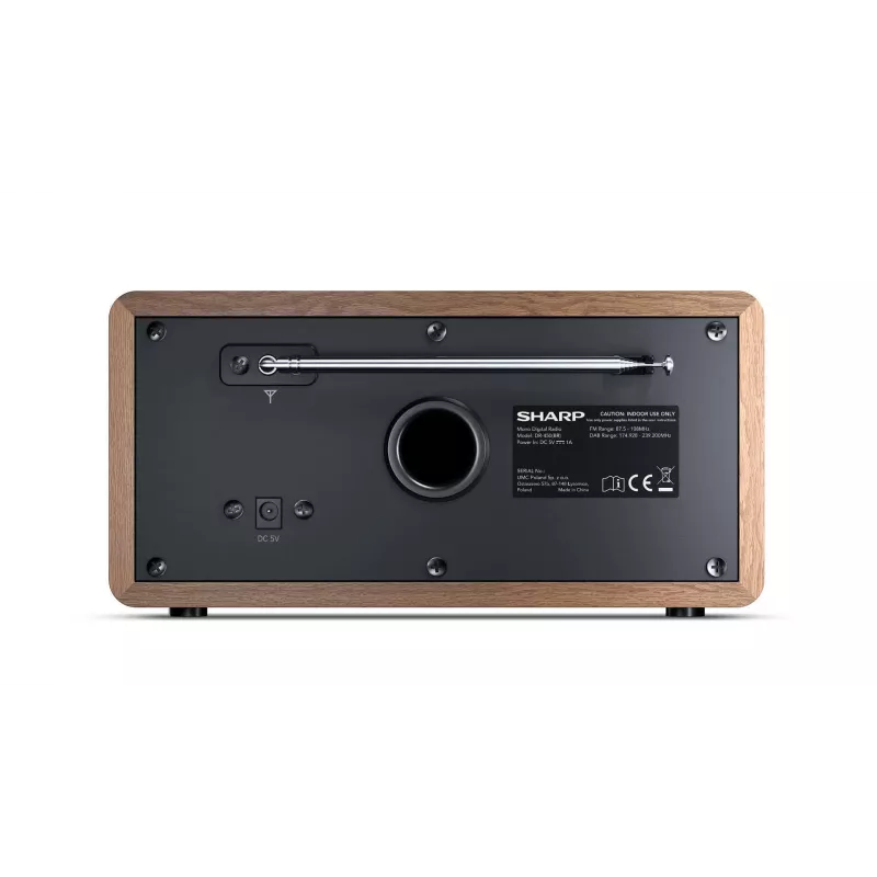 Sharp DR-450 Personal Digital marrone, acciaio inox