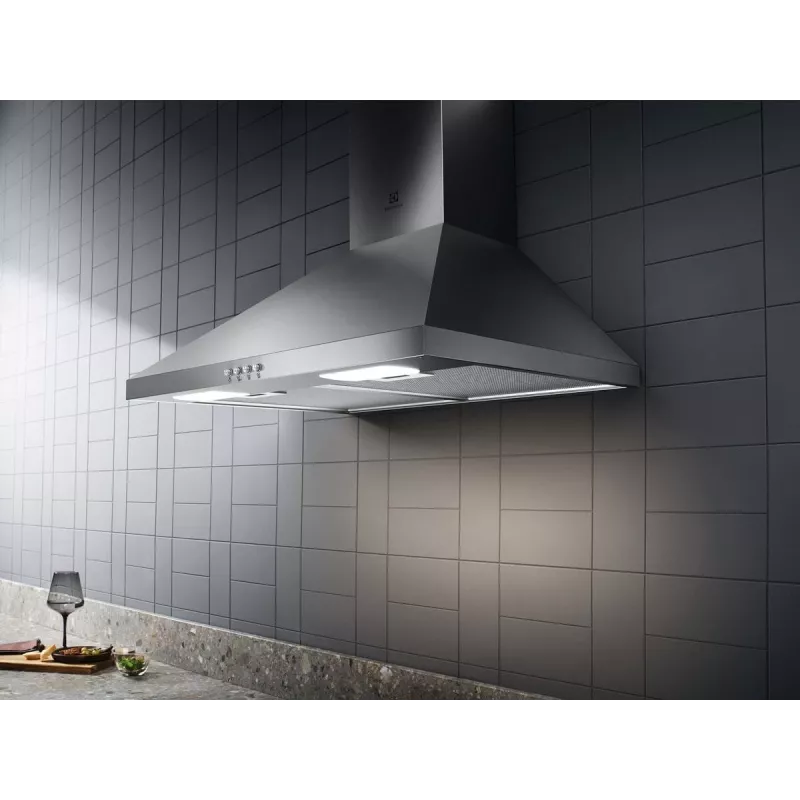 Electrolux LFC316X da parete acciaio inox 420 m³/h