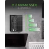 ICY BOX IB-1917M-C32a Case per SSD nero M.2
