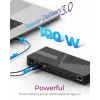 ICY BOX 11 in 1 docking station ibrida con tripla uscita video