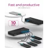 ICY BOX 11 in 1 docking station ibrida con tripla uscita video