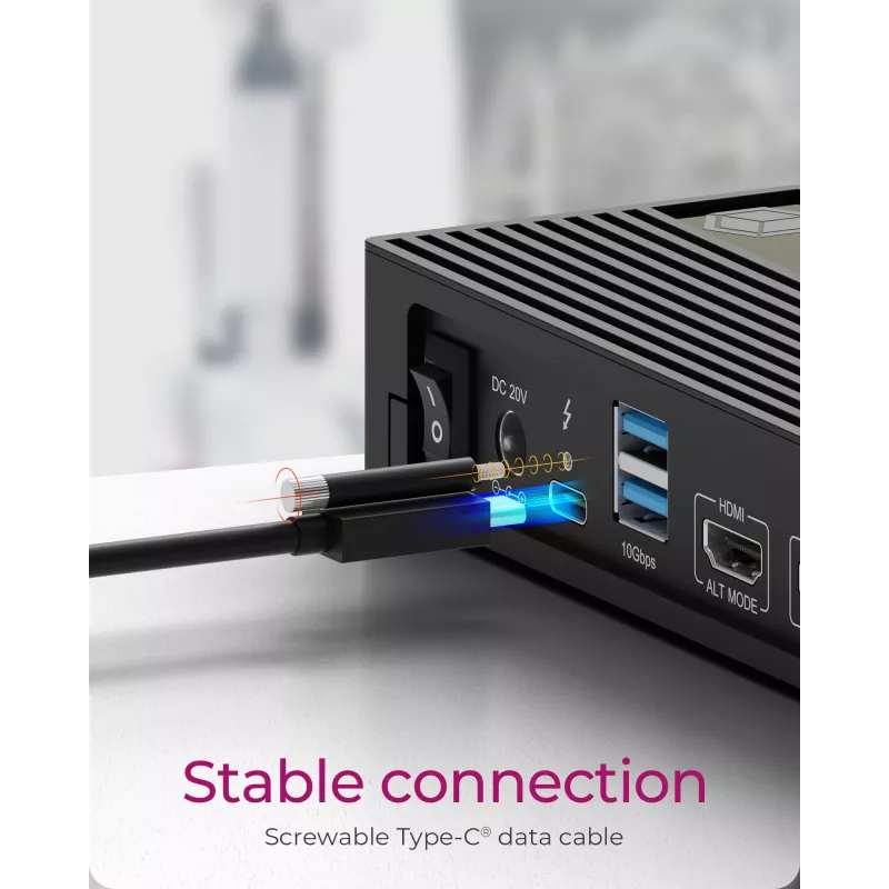 ICY BOX 11 in 1 docking station ibrida con tripla uscita video