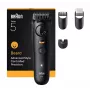 Rifinitore barba BRAUN BT5520 — 0,5–20 mm, 40 impostazioni di lunghezza, ricaricabile, 120 min di autonomia, nero