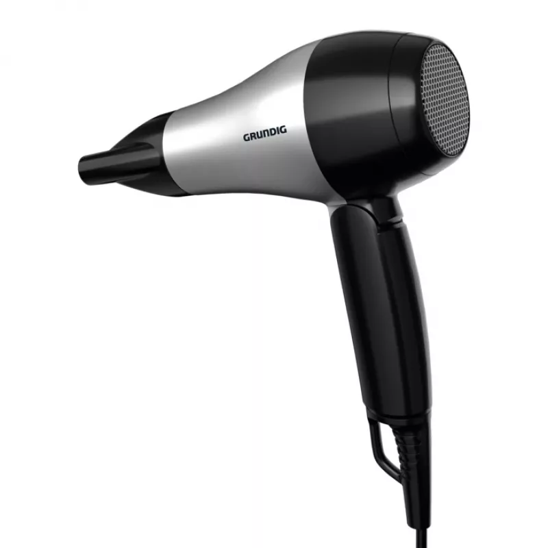Grundig HD 2200 asciugacapelli 1200 W nero, argento