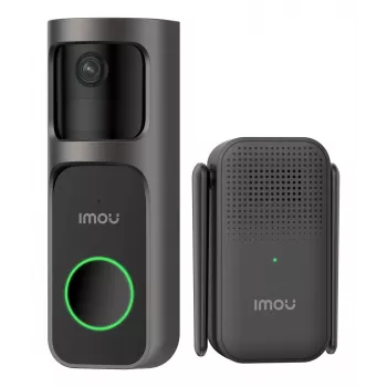 Imou Doorbell 2S Kit nero 3 MP wireless montaggio a parete