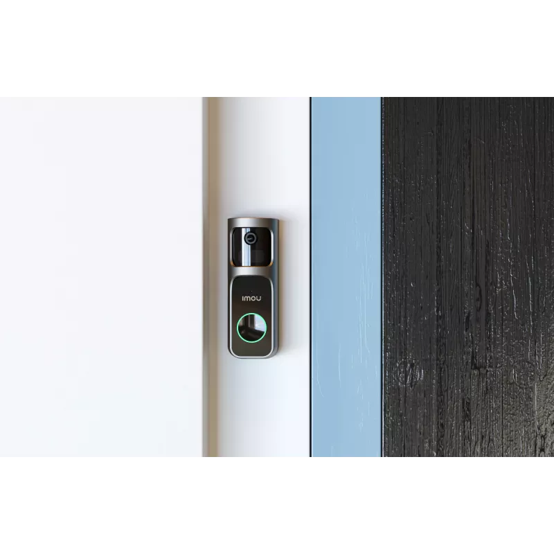 Imou Doorbell 2S Kit nero 3 MP wireless montaggio a parete