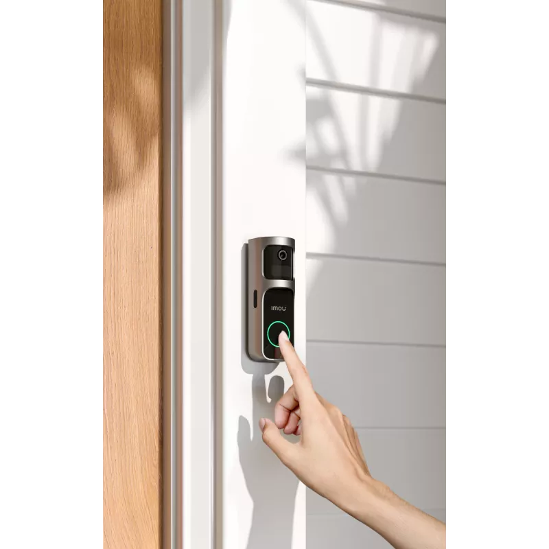 Imou Doorbell 2S Kit nero 3 MP wireless montaggio a parete