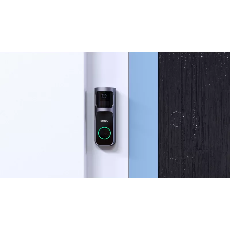 Imou Doorbell 2S Kit nero 3 MP wireless montaggio a parete