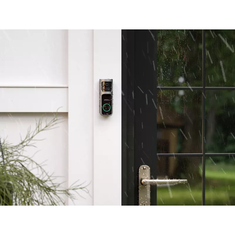 Imou Doorbell 2S Kit nero 3 MP wireless montaggio a parete