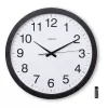 Hama Aruba orologio al quarzo rotondo nero, bianco