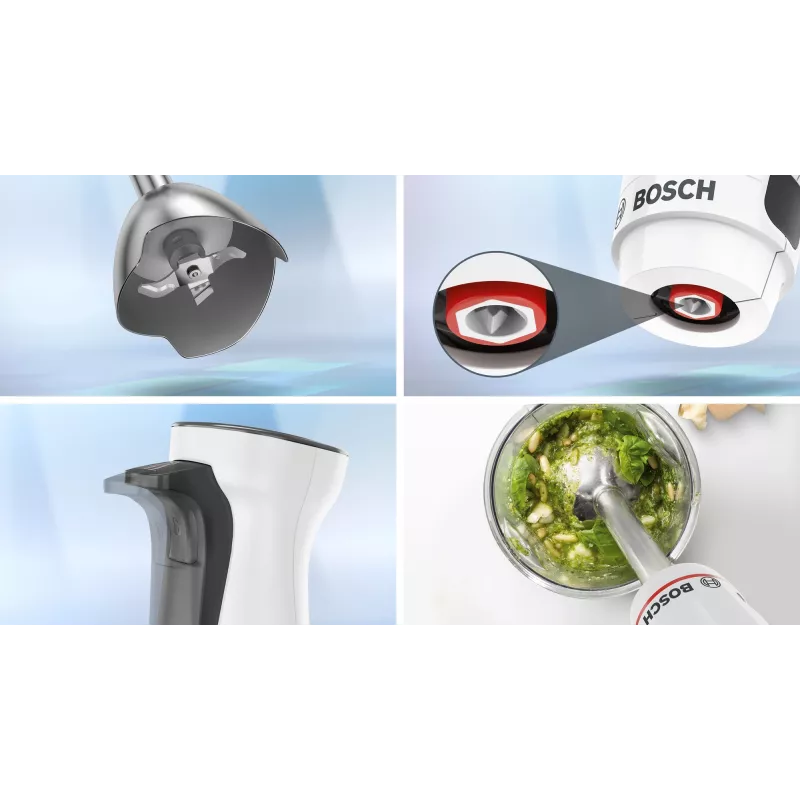Bosch Serie 4 MSM4W210 mixer 0,6 L frullatore a immersione 600 W nero, bianco