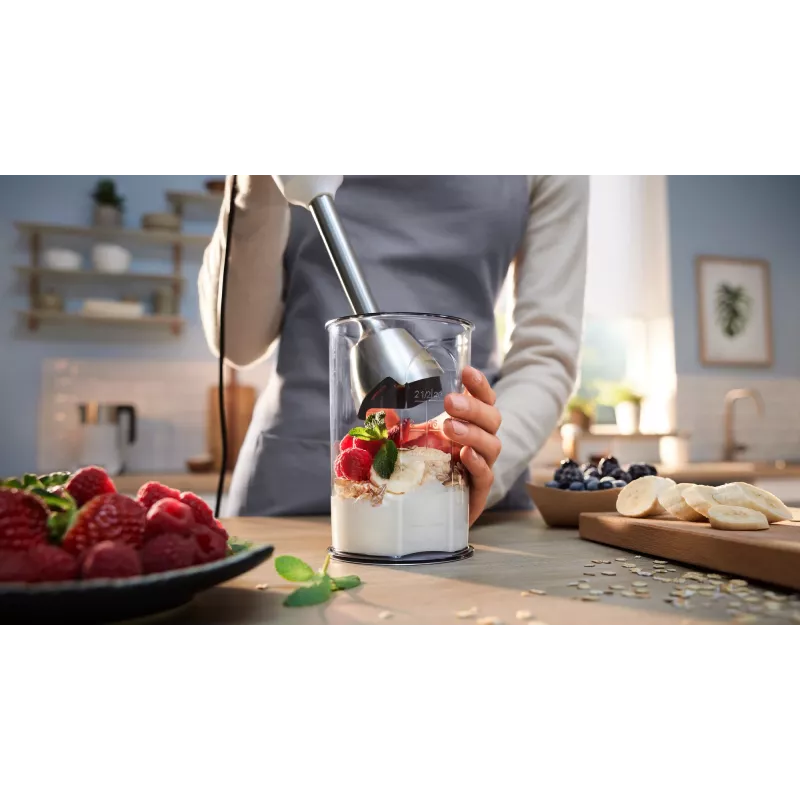 Bosch Serie 4 MSM4W210 mixer 0,6 L frullatore a immersione 600 W nero, bianco