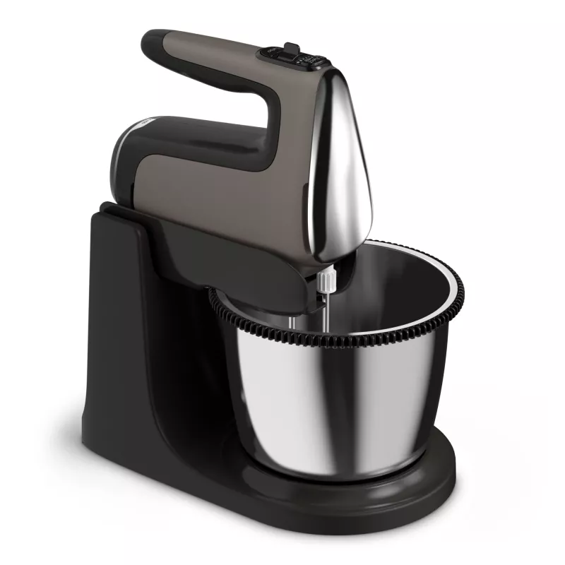 Frullatore a mano Tefal Powermix Silence HT654E38 con ciotola, 600 W grigio/nero