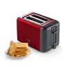 Bosch TAT3P424 Tostapane 2 fette 970 W nero, rosso