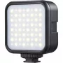 Flash per fotocamera Godox LED6BI nero 6500K batteria ricaricabile 10h