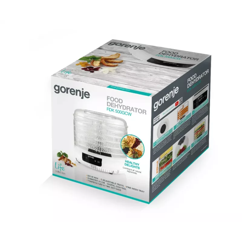 Gorenje FDK500GCW essiccatore bianco 500 W