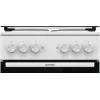 Gorenje GE5A21WH cucina freestanding piano cottura elettrico piastra in ghisa bianco