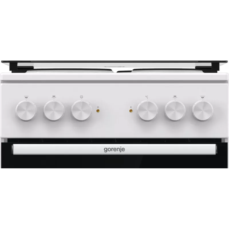 Gorenje GE5A21WH cucina freestanding piano cottura elettrico piastra in ghisa bianco