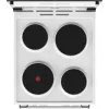 Gorenje GE5A21WH cucina freestanding piano cottura elettrico piastra in ghisa bianco
