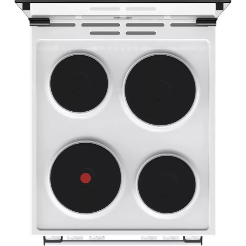 Gorenje GE5A21WH cucina freestanding piano cottura elettrico piastra in ghisa bianco